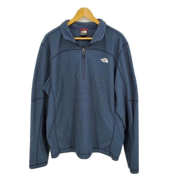 The North Face Mens 1/4 Zip Pullover Fleece - Picture 1 of 4